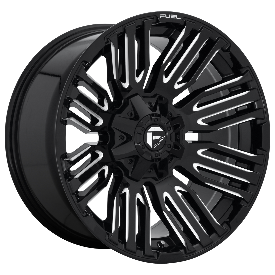 20x9 Fuel Offroad Wheels D649 Schism 8x170 1 Offset 125.1 Centerbore Gloss Black