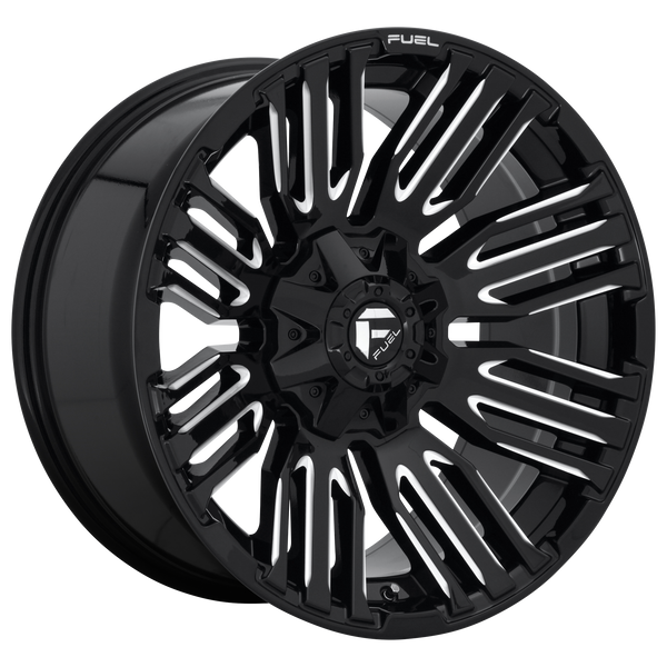 20x10 Fuel Offroad Wheels D649 Schism 8x170 -18 Offset 125.1 Centerbore Gloss Black