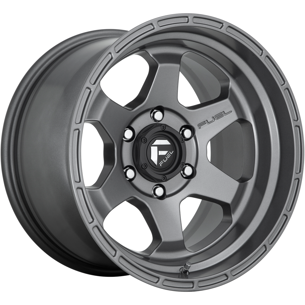 18x9 Fuel Offroad Wheels D665 Shok 6x135 1 Offset 87.1 Centerbore Gunmetal