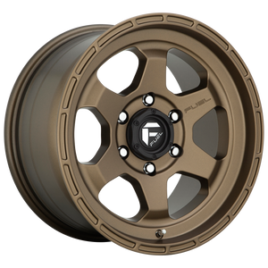 17x9 Fuel Offroad Wheels D666 Shok 6x139.7 -12 Offset 106.1 Centerbore Bronze