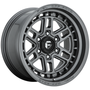 17x9 Fuel Offroad Wheels D668 Nitro 6x139.7 1 Offset 106.1 Centerbore Gunmetal