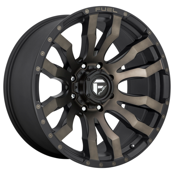 20x9 Fuel Offroad Wheels D674 Blitz 6x135 1 Offset 87.1 Centerbore Matte Black