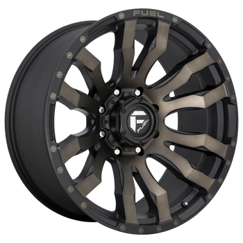 20x9 Fuel Offroad Wheels D674 Blitz 6x135 1 Offset 87.1 Centerbore Matte Black