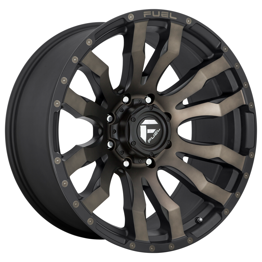 20x9 Fuel Offroad Wheels D674 Blitz 6x135 1 Offset 87.1 Centerbore Matte Black