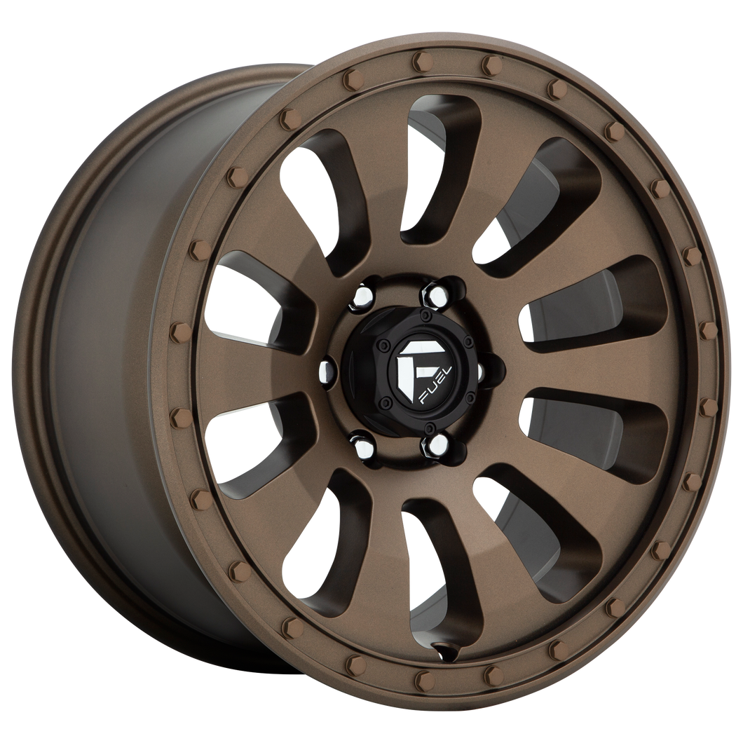 20x9 Fuel Offroad Wheels D678 Tactic 6x135 1 Offset 87.1 Centerbore Bronze