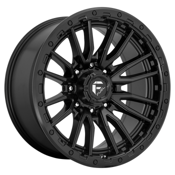 18x9 Fuel Offroad Wheels D679 Rebel 6x139.7 -12 Offset 106.1 Centerbore Matte Black