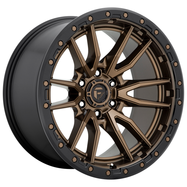 17x9 Fuel Offroad Wheels D681 Rebel 6x135 1 Offset 87.1 Centerbore Bronze