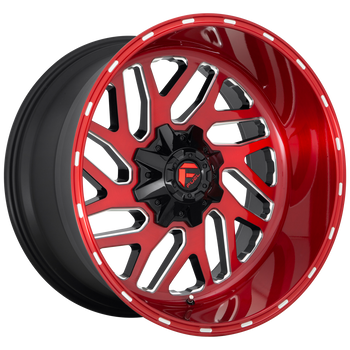 20x10 Fuel Offroad Wheels D691 Triton 8x170 -18 Offset 125.1 Centerbore Candy Red