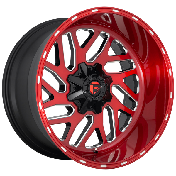 20x10 Fuel Offroad Wheels D691 Triton 8x165.1 -18 Offset 125.1 Centerbore Candy Red