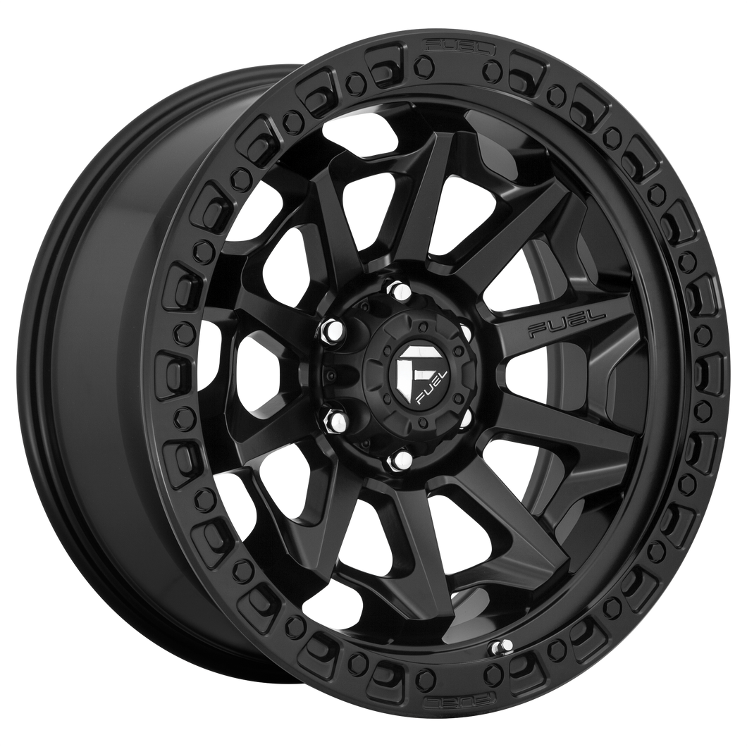 17x8.5 Fuel Offroad Wheels D694 Covert 5x120 34 Offset 65.1 Centerbore Matte Black