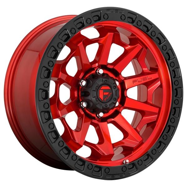 20x9 Fuel Offroad Wheels D695 Covert 6x135 1 Offset 87.1 Centerbore Candy Red