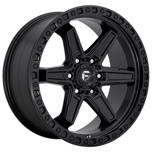 17x9 Fuel Offroad Wheels D697 Kicker 6x135 1 Offset 87.1 Centerbore Matte Black