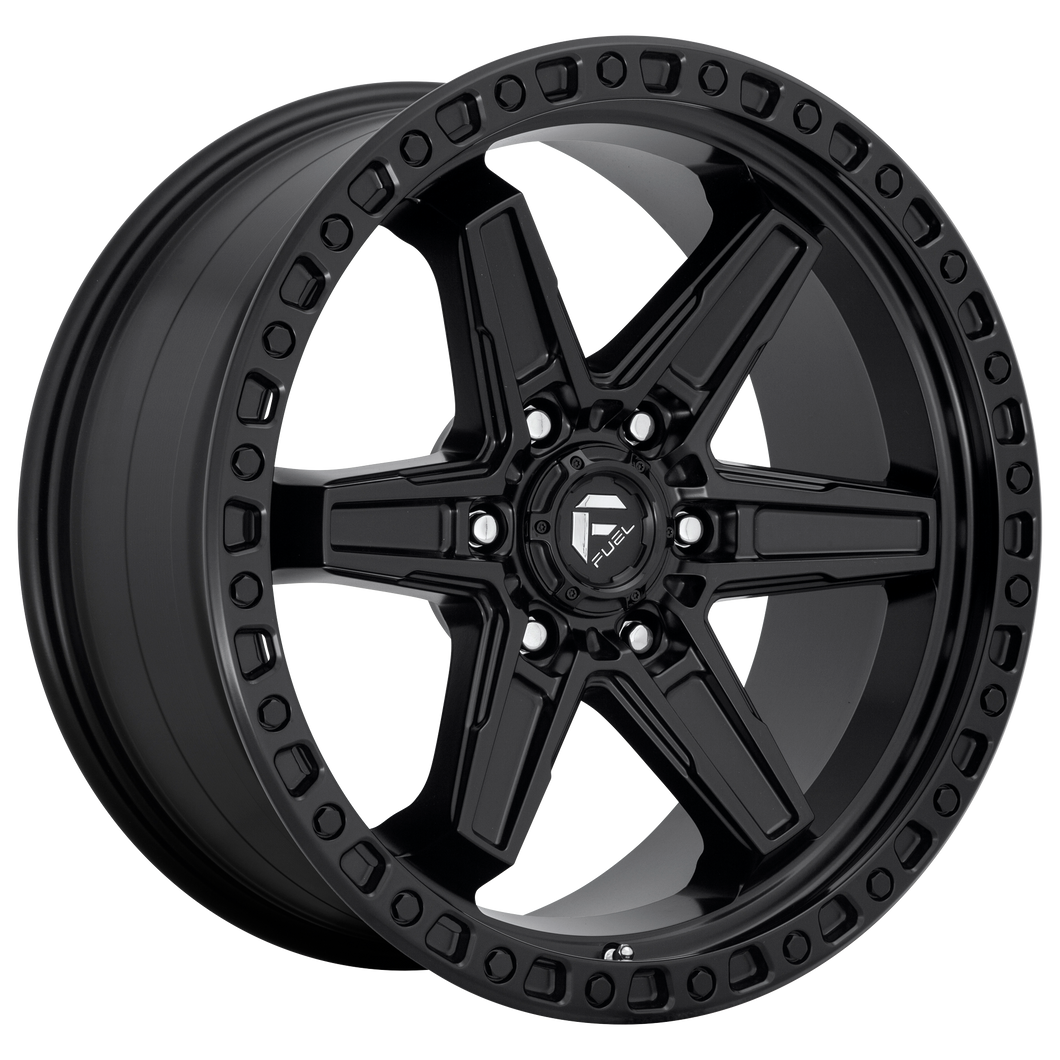 17x9 Fuel Offroad Wheels D697 Kicker 6x135 1 Offset 87.1 Centerbore Matte Black