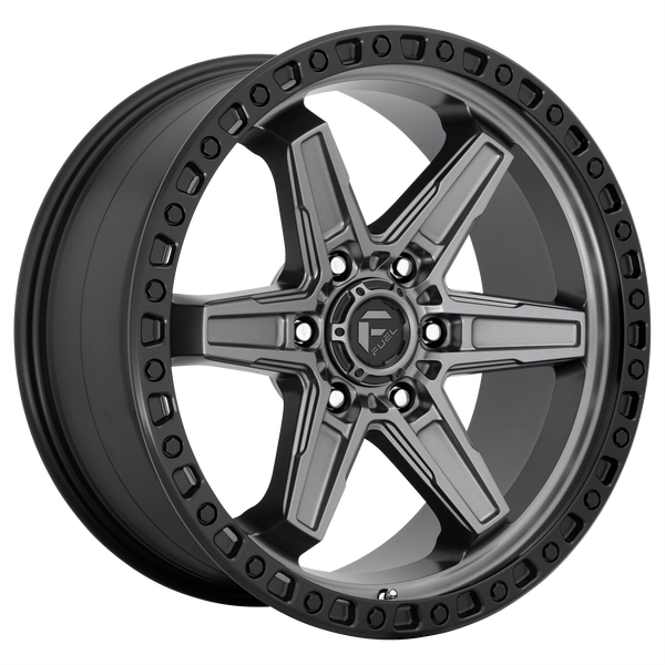 17x9 Fuel Offroad Wheels D698 Kicker 5x150 1 Offset 110.1 Centerbore Gunmetal