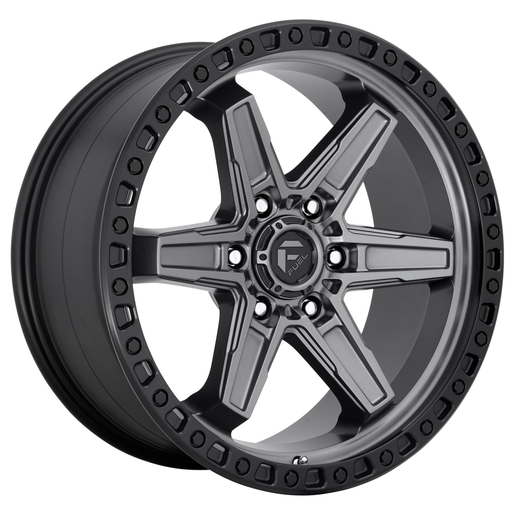 17x9 Fuel Offroad Wheels D698 Kicker 5x150 1 Offset 110.1 Centerbore Gunmetal