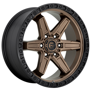 20x10 Fuel Offroad Wheels D699 Kicker 6x139.7 -18 Offset 106.1 Centerbore Bronze