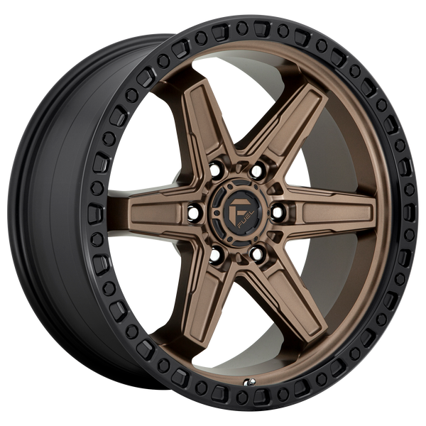 20x10 Fuel Offroad Wheels D699 Kicker 6x139.7 -18 Offset 106.1 Centerbore Bronze