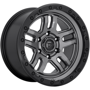 18x9 Fuel Offroad Wheels D701 Ammo 6x139.7 1 Offset 106.1 Centerbore Gunmetal