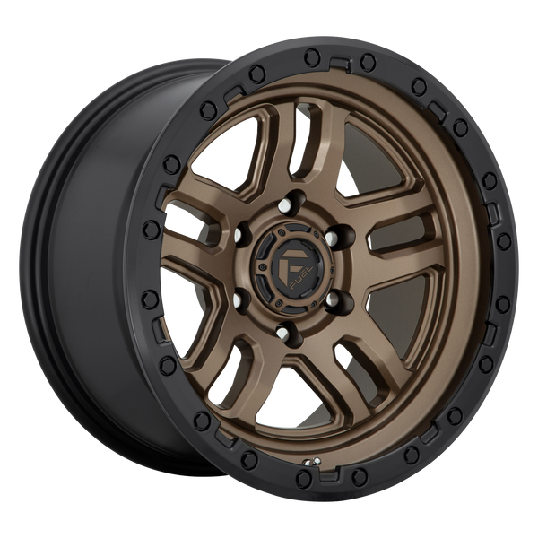 18x9 Fuel Offroad Wheels D702 Ammo 6x139.7 1 Offset 106.1 Centerbore Bronze