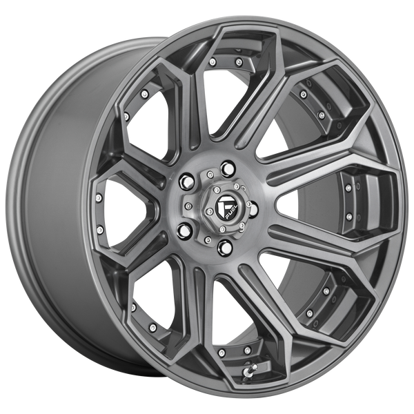 20x9 Fuel Offroad Wheels D705 Siege 5x139.7 1 Offset 78 Centerbore Gunmetal