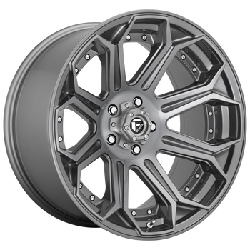 20x9 Fuel Offroad Wheels D705 Siege 5x139.7 1 Offset 78 Centerbore Gunmetal