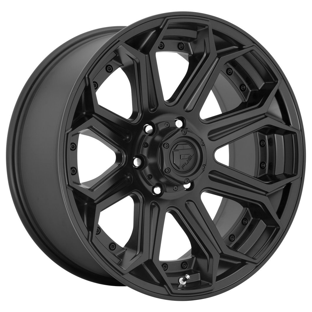 20x9 Fuel Offroad Wheels D706 Siege 8x180 20 Offset 124.3 Centerbore Matte Black