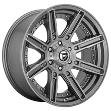 20x9 Fuel Offroad Wheels D710 Rogue Platinum 6x135 1 Offset 87.1 Centerbore Gunmetal