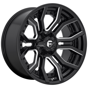 24x12 Fuel Offroad Wheels D711 Rage 8x165.1 -44 Offset 125.2 Centerbore Gloss Black