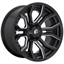 22x10 Fuel Offroad Wheels D711 Rage 8x170 -18 Offset 125.1 Centerbore Gloss Black