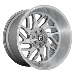 22x12 Fuel Offroad Wheels D715 Triton Platinum 6x135/6x139.7 -44 Offset 106.1 Centerbore Gunmetal