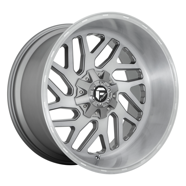 22x10 Fuel Offroad Wheels D715 Triton Platinum 8x170 -18 Offset 125.1 Centerbore Gunmetal