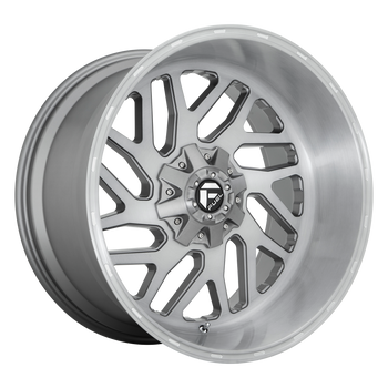 20x10 Fuel Offroad Wheels D715 Triton Platinum 8x165.1 -18 Offset 125.1 Centerbore Gunmetal