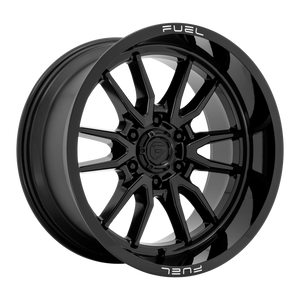 22x10 Fuel Offroad Wheels D760 Clash 6x135 -18 Offset 87.1 Centerbore Gloss Black