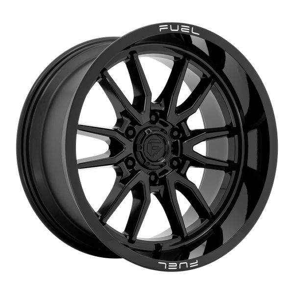 22x10 Fuel Offroad Wheels D760 Clash 6x135 -18 Offset 87.1 Centerbore Gloss Black