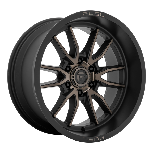 24x12 Fuel Offroad Wheels D762 Clash 6x135 -44 Offset 87.1 Centerbore Matte Black