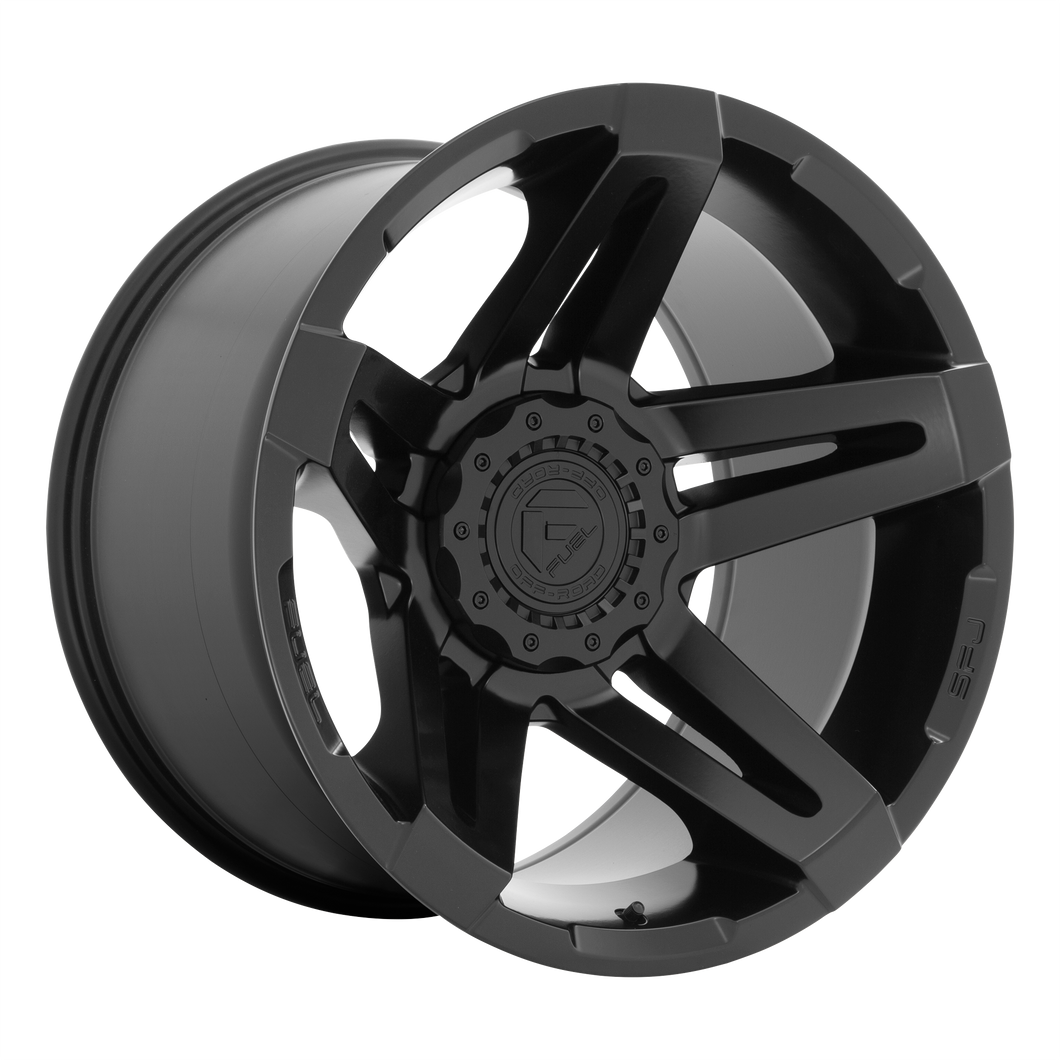 20x12 Fuel Offroad Wheels D763 Sfj 6x135/6x139.7 -44 Offset 106.1 Centerbore Matte Black