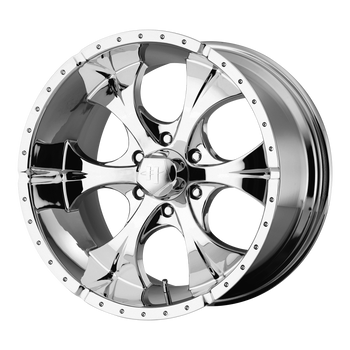 18x9 6x139.7 Helo Wheels HE791 Maxx Chrome -12  offset  108  hub