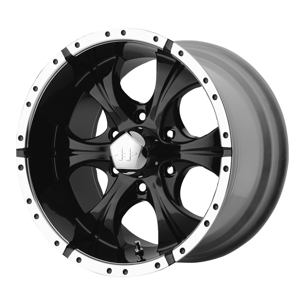 17x9 6x139.7 Helo Wheels HE791 Maxx Gloss Black Machined 18  offset  108  hub