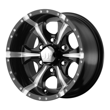 20x10 6x139.7 Helo Wheels HE791 Maxx Gloss Black Milled -12  offset  108  hub