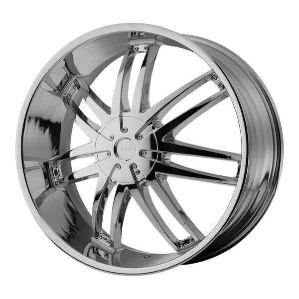 20x8.5  Helo Wheels HE868 Chrome 38  offset  74.1  hub