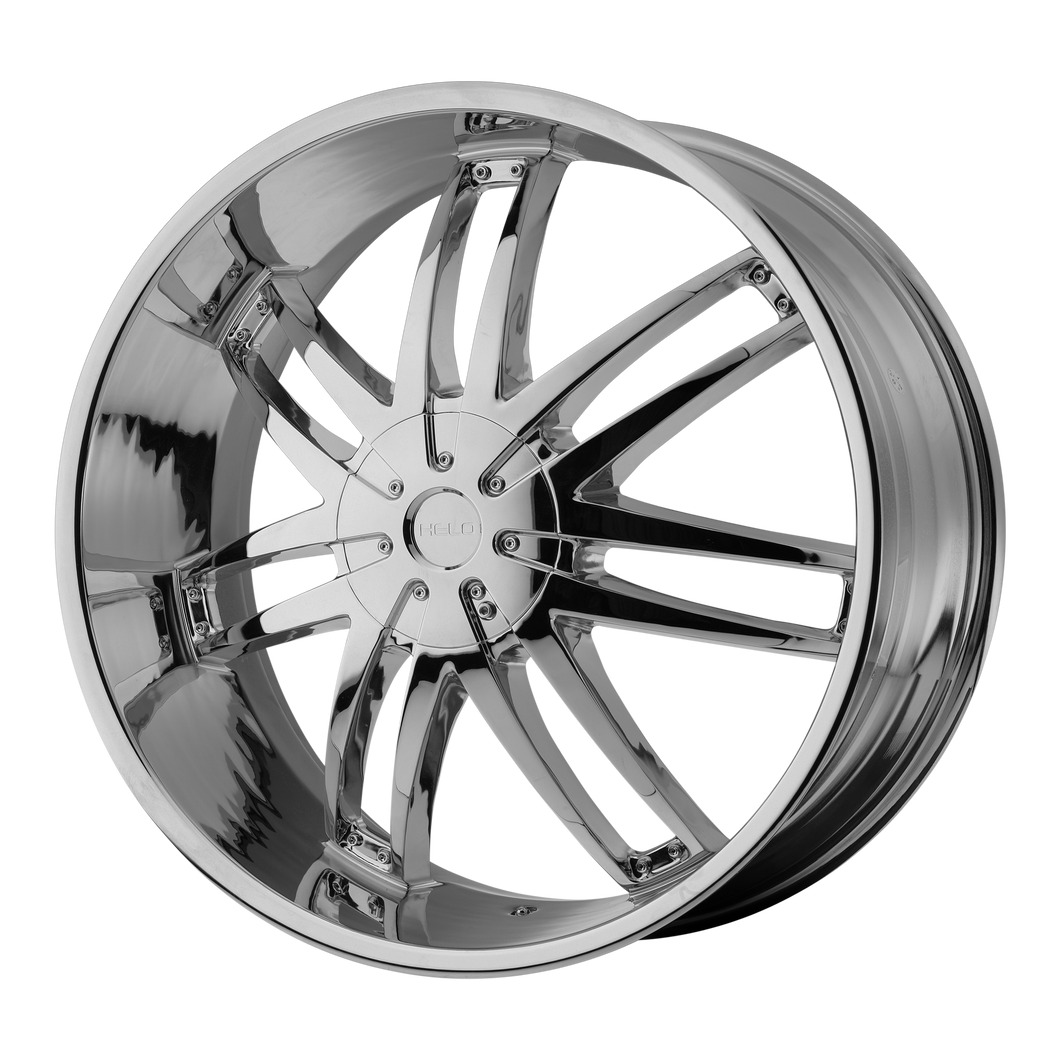 20x8.5  Helo Wheels HE868 Chrome 38  offset  74.1  hub