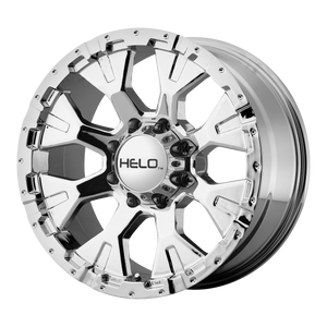 20x9  Helo Wheels HE878 Chrome -12  offset  125.5  hub