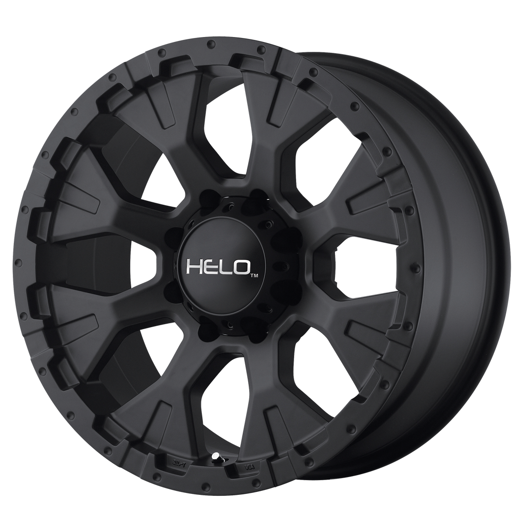 20x9  Helo Wheels HE878 Satin Black -12  offset  106.25  hub