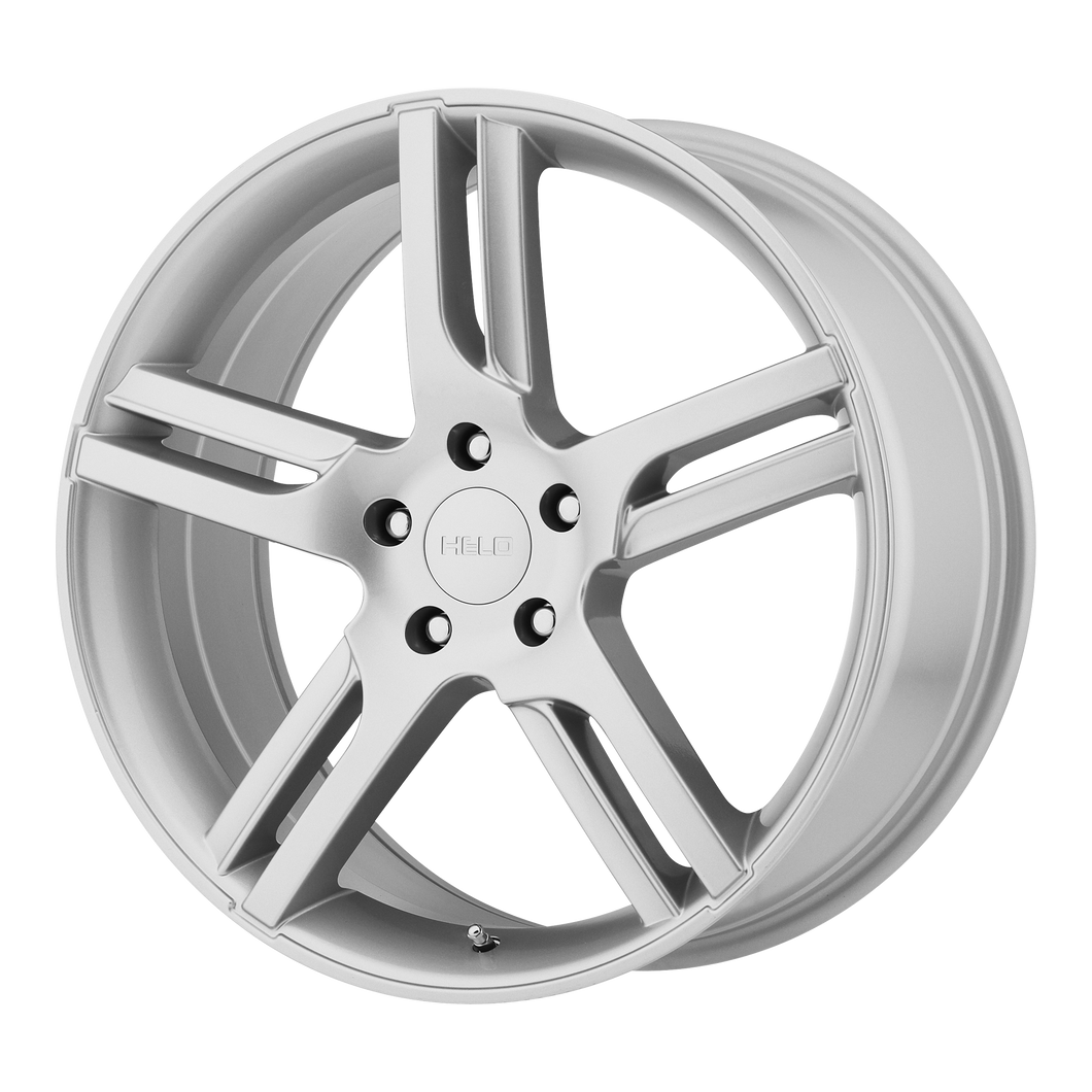 18x8  Helo Wheels HE885 Silver 38  offset  72.6  hub