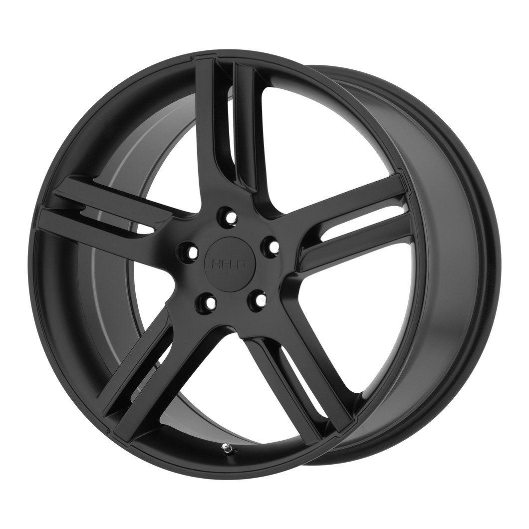 20x8.5  Helo Wheels HE885 Satin Black 38  offset  74.1  hub