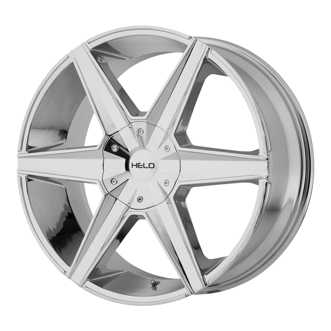 20x8.5  Helo Wheels HE887 Chrome 38  offset  100.5  hub