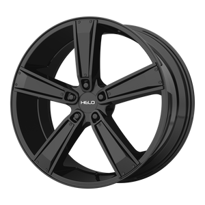 17x7  Helo Wheels HE899 Satin Black With Gloss Black And Chrome Inserts 38  offset  74.1  hub