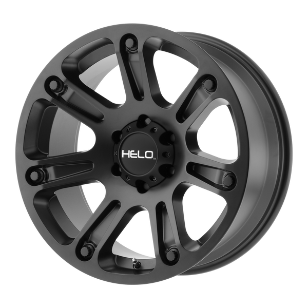 20x9  Helo Wheels HE904 Satin Black 18  offset  87.1  hub