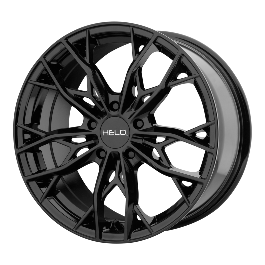 18x8  Helo Wheels HE907 Gloss Black 40  offset  66.56  hub