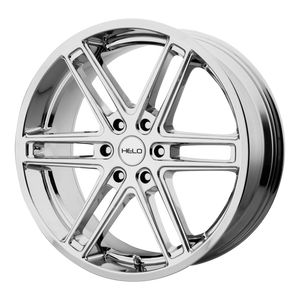 22x9  Helo Wheels HE908 Chrome 30  offset  66.9  hub